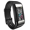 LITBest KT9 Men Women Smart Bracelet Smartwatch Android iOS Bluetooth Waterproof Touch Screen Heart Rate Monitor Blood Pressure Measurement Sports ECGPPG Pedometer Call Reminder Activity Tracker