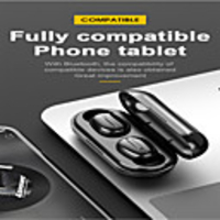 LITBest L13 Wireless Earbuds TWS Headphones Bluetooth5.0 HIFI with Charging Box IPX5 for Sport Fitness