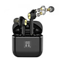 LITBest LX-TWS07 Double Dynamic Earbuds Earphones Wireless Bluetooth Headphones Stereo Headset Noise Reduction With Mic For Mobile