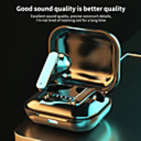 LITBest Lx_21 True Wireless Bluetooth 5.0 Headset 9D Sound Support Call TWS Earphones Sport Headphone for Smartphones