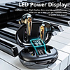 LITBest LXA5 Wireless Earphone LED Display Bluetooth Headphone 9D Bass Stereo Sports Music Earbuds With Microphone Headset