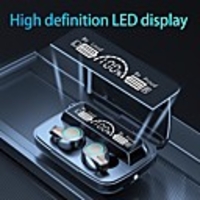 LITBest Lx_M18 Bluetooth Earphones Wireless TWS Fingerprint Touch Headset Charging Stereo Earbuds for Sports Headphones