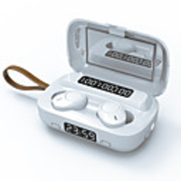 LITBest LX_W13 Wireless Headphones Bluetooth Earphones Headphone TWS Earbuds with Microphone LED Flashlight Makeup Mirror Sport Headset