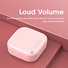 LITBest M1 Bluetooth Speaker Portable Wireless Speakers Bluetooth 5.0 With Microphone Hand-Free Music Home Outdoor Pink Loudspeaker
