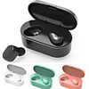 LITBest M2 TWS True Wireless New Earbuds Macaroons Instant Connection Light Weight Earphone Bluetooth V5.0 Stereo IPX4 Waterproof with Mic Handfree Charging Box Headset for Running Sport Fitness