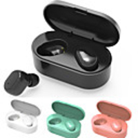 LITBest M2 TWS True Wireless New Earbuds Macaroons Instant Connection Light Weight Earphone Bluetooth V5.0 Stereo IPX4 Waterproof with Mic Handfree Charging Box Headset for Running Sport Fitness