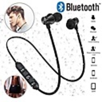 LITBest Magnetic Wireless Neckband Headphone Bluetooth5.0 with Microphone InLine Control for Sport Fitness