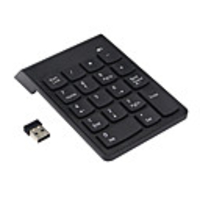 LITBest Mini Wireless 2.4GHz Numeric Keyboard Office Keyboard Mini Size Quiet 18 pcs Keys