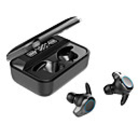 LITBest R7 Wireless Earbuds TWS Headphones Bluetooth5.0 with Charging Box for Travel Entertainment