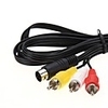 LITBest S-Video Connect Cable,  S-Video to 3RCA Connect Cable Male - Female 