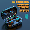 LITBest S11-TWS Wireless Earbuds TWS Headphones Wireless Stereo with Microphone with Charging Box Waterproof IPX4 Sweatproof for Mobile Phone