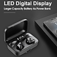 LITBest S15S Wireless Earbuds TWS Headphones Bluetooth5.0 with Microphone with Charging Box for Travel Entertainment