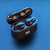LITBest T19 Wireless Earbuds TWS Headphones Bluetooth5.0 HIFI with Charging Box LED Power Display for Travel Entertainment