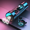 LITBest T8 Wireless Earbuds TWS Headphones Bluetooth5.0 Stereo with Charging Box IPX5 LED Power Display for Travel Entertainment