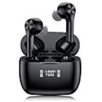 LITBest T9 Wireless Earbuds TWS Headphones Bluetooth5.0 Stereo with Charging Box IPX5 Mobile Power for Smartphones Smart Touch Control for Premium Audio