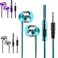 LITBest Universal 3.5mm In-Ear Stereo Earbuds Earphone With Mic For Cell Phone Audio Jack Stereo InLine Control for Sport Fitness