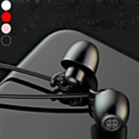LITBest Universal Earphone 3.5mm In-Ear Bass Stereo Earbuds Headset Wired For Cell Phone Bluetooth Stereo Earbuds Music Earphone Audio Jack Stereo InLine Control for Sport Fitness