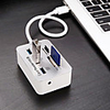 LITBest USB 3.0 Multi HUB Splitter 3 Ports Card Reader Super Speed Micro Hab Reader Support MS M2 SDHC TF Card for Computer Accessories