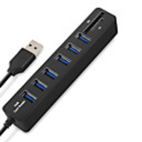 LITBest USB-COMBO USB 2.0 to USB 2.0 USB Hub 6 Ports High Speed