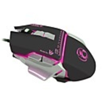 LITBest V9 Wired USB Optical Gaming Mouse Led Breathing Light 800/1200/2400/3200 dpi 4 Adjustable DPI Levels 7 pcs Keys 7 Programmable Keys