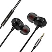 LITBest Wired In-ear Earphone Wireless Stereo with Microphone for Mobile Phone