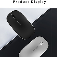 LITBest WM101 Wireless Bluetooth4.0 Silent Mouse / Rechargeable Mouse Led Light 3 Adjustable DPI Levels Keys 2 Programmable Keys