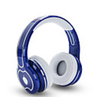 LITBest WS808 Over-ear Headphone Wired Stereo with Microphone with Volume Control HIFI InLine Control for Premium Audio