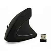 LITBest X0 Wireless 2.4G Silent Mouse / Ergonomic Mouse Led Breathing Light 1800 dpi 3 Adjustable DPI Levels 6 pcs Keys