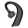 LITBest X23 Telephone Driving Headset Wireless Stereo with Microphone Earbud