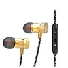 LITBest XK5 Wired In-ear Earphone 3.5mm Audio Jack with Volume Control Sweatproof InLine Control for Travel Entertainment