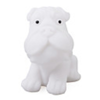 Living Color LED Table Lamp Pretty Dog Unique Design