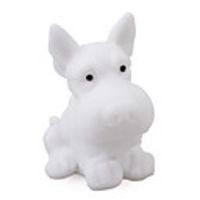 Living Color LED Table Lamp Pretty Dog Unique Design