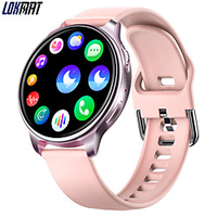 LOKMAT TIME 2 Smart Watch 1.32 inch Smartwatch Fitness Running Watch Bluetooth Pedometer Call Reminder Sleep Tracker Compatible with Android iOS Women Men Waterproof Long Standby Hands-Free Calls miniinthebox