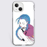 LOL Arcane Cartoon Characters Phone Case For Apple iPhone 13 12 Pro Max 11 SE 2020 X XR XS Max 8 7 Unique Design Protective Case Shockproof Dustproof Back Cover TPU miniinthebox