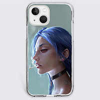 LOL Arcane Cartoon Characters Phone Case For Apple iPhone 13 12 Pro Max 11 SE 2020 X XR XS Max 8 7 Unique Design Protective Case Shockproof Dustproof Back Cover TPU miniinthebox
