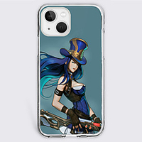 LOL Arcane Cartoon Characters Phone Case For Apple iPhone 13 12 Pro Max 11 SE 2020 X XR XS Max 8 7 Unique Design Protective Case Shockproof Dustproof Back Cover TPU miniinthebox