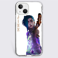 LOL Arcane Cartoon Characters Phone Case For Apple iPhone 13 12 Pro Max 11 SE 2020 X XR XS Max 8 7 Unique Design Protective Case Shockproof Dustproof Back Cover TPU miniinthebox