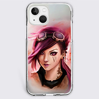 LOL Arcane Cartoon Characters Phone Case For Apple iPhone 13 12 Pro Max 11 SE 2020 X XR XS Max 8 7 Unique Design Protective Case Shockproof Dustproof Back Cover TPU miniinthebox