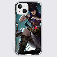 LOL Arcane Cartoon Characters Phone Case For Apple iPhone 13 12 Pro Max 11 SE 2020 X XR XS Max 8 7 Unique Design Protective Case Shockproof Dustproof Back Cover TPU miniinthebox