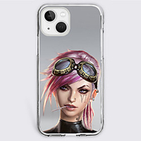 LOL Arcane Cartoon Characters Phone Case For Apple iPhone 13 12 Pro Max 11 SE 2020 X XR XS Max 8 7 Unique Design Protective Case Shockproof Dustproof Back Cover TPU miniinthebox