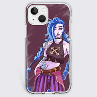 LOL Arcane Cartoon Characters Phone Case For Apple iPhone 13 12 Pro Max 11 SE 2020 X XR XS Max 8 7 Unique Design Protective Case Shockproof Dustproof Back Cover TPU miniinthebox