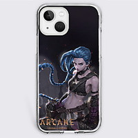 LOL Arcane Cartoon Characters Phone Case For Apple iPhone 13 12 Pro Max 11 SE 2020 X XR XS Max 8 7 Unique Design Protective Case Shockproof Dustproof Back Cover TPU miniinthebox