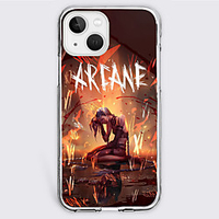 LOL Arcane Cartoon Characters Phone Case For Apple iPhone 13 12 Pro Max 11 SE 2020 X XR XS Max 8 7 Unique Design Protective Case Shockproof Dustproof Back Cover TPU miniinthebox