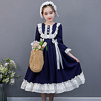 Lolita Princess Lolita Vacation Dress Dress Cosplay Costume Masquerade Girls
