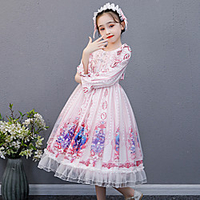 Lolita Princess Lolita Vacation Dress Dress Cosplay Costume Masquerade Girls