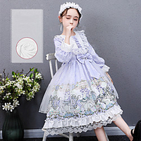 Lolita Princess Lolita Vacation Dress Dress Cosplay Costume Masquerade Girls