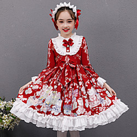 Lolita Princess Lolita Vacation Dress Dress Cosplay Costume Masquerade Girls