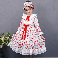 Lolita Princess Lolita Vacation Dress Dress Cosplay Costume Masquerade Girls
