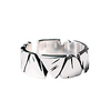 long rui creative stone ring female ins silver plated fashion personality sea dry stone rotten open ring ring cold wind miniinthebox
