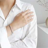 long rui european and american hip-hop style box bracelet ins men and women cuban neutral korean version of the trendy simple bracelet bracelet miniinthebox
